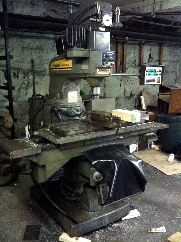 Moving a Bridgeport Milling Machine Recreational Rigging